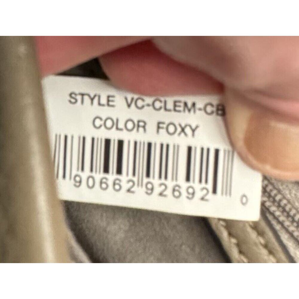 Vince Camuto Leather Crossbody Adjustable Strap Taupe Magnetic Close Preowned​ - Picture 9 of 15